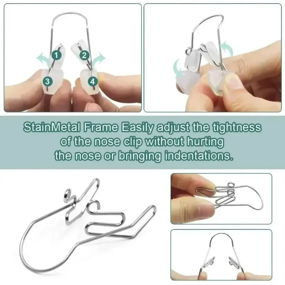 Beauty Nose Shapers No Pain Adjustable Nose Bridge Up Lifting Shaper Nose Straightener Face Comfortable Noses Shaping Clip