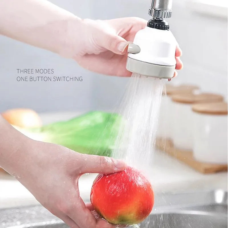 3 Modes Faucet Aerator Moveable Flexible Tap Head Shower Diffuser Rotatable Nozzle Adjustable Booster Faucet Kitchen Accessories