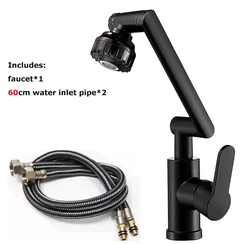 Booster kitchen bathroom universal rotary faucet home bathroom multifunctional washbasin faucet hot and cold washbasin