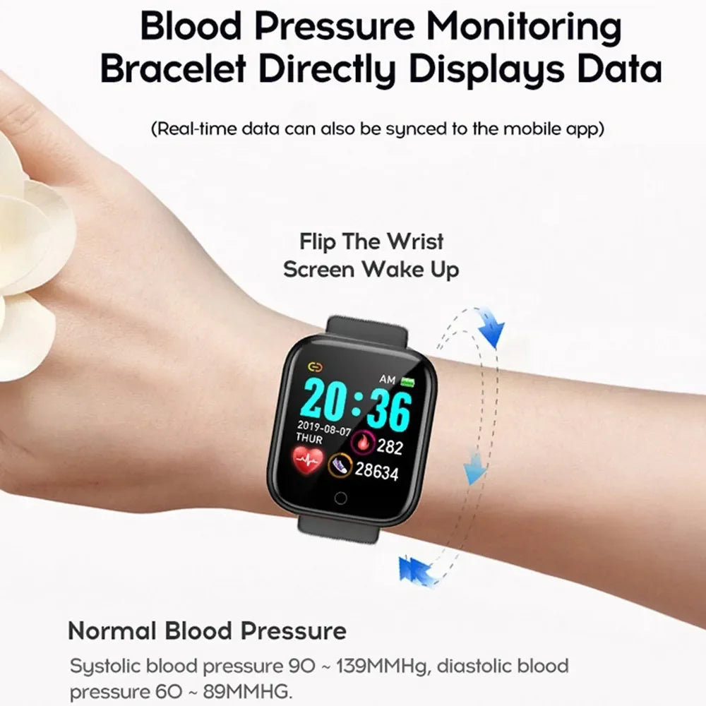 Men Digital Smart Watch sport waterproof watch Men watches led electronic wristwatch Custom wallpaper Smartwatch Women