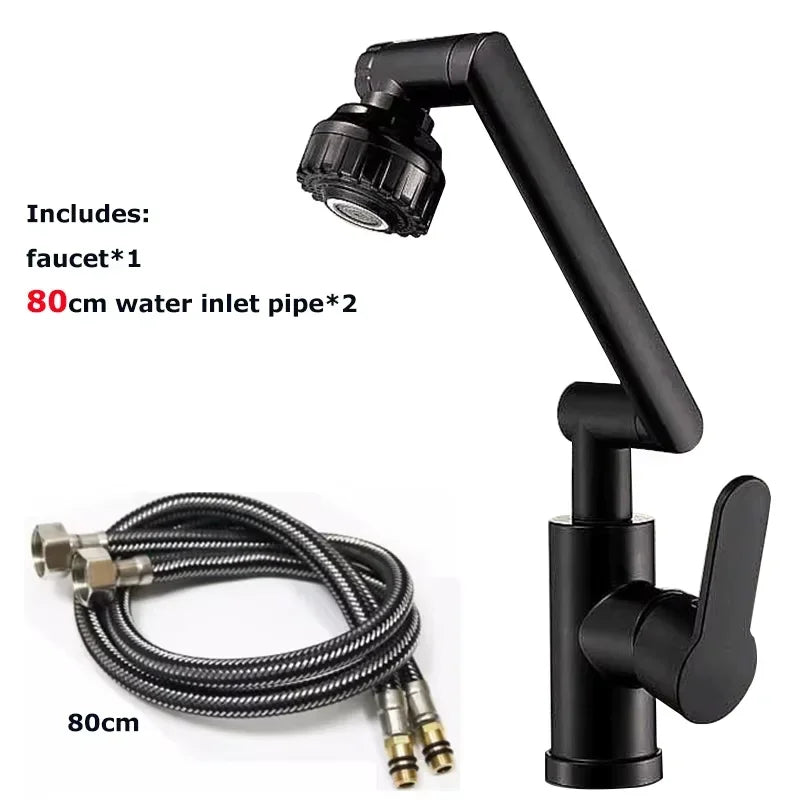 Booster kitchen bathroom universal rotary faucet home bathroom multifunctional washbasin faucet hot and cold washbasin