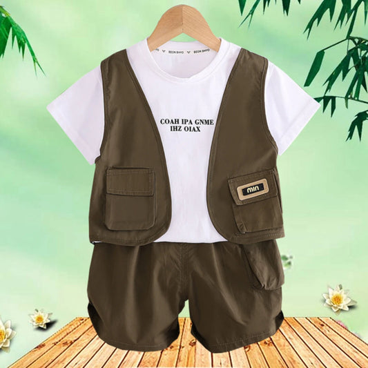 Summer Baby Boys Clothes Set Children Clothes Infant Clothing Sets T-Shirts Tops+ Shorts 2PCS/Suit Baby Girls Clothing Kids Sets