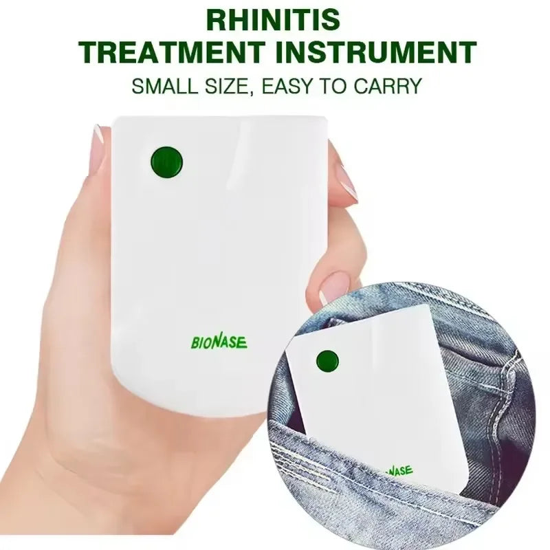 Nose Care BioNase Nose Rhinitis Sinusitis Cure Therapy Nose Massage Hay fever Low Frequency Pulse Laser Runny Sneeze Treatment