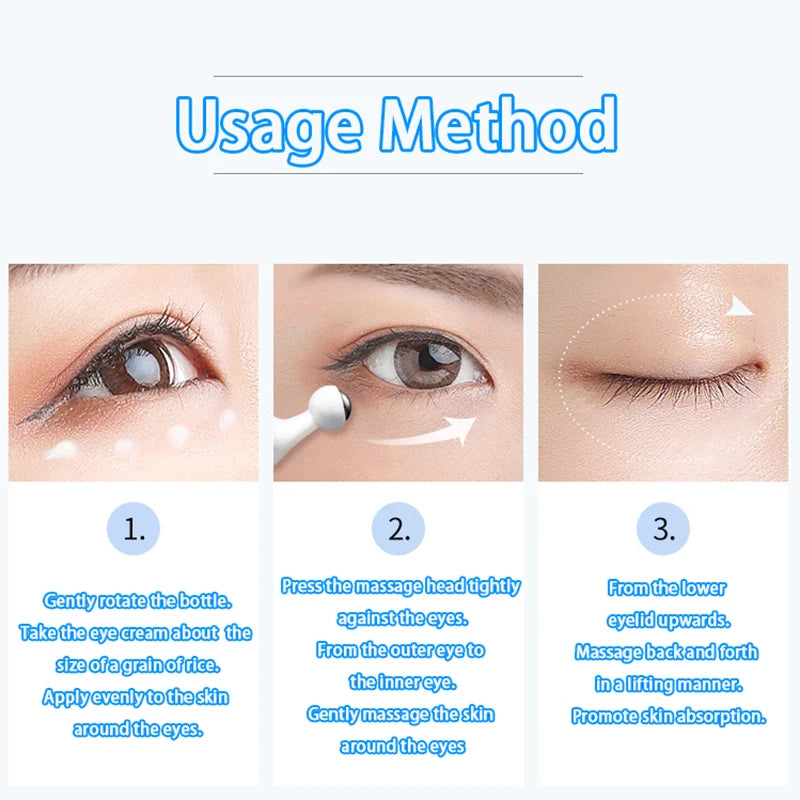 Anti-aging Eye Cream Anti Wrinkle Firming Reduce Dark Circles Moisturizing Brightening Eye Care Fade Fine Lines Eye Bag Firming