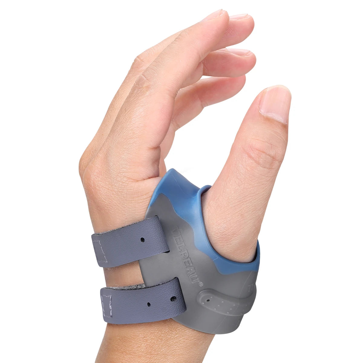 VELPEAU CMC Thumb Brace with Shape-memory Restriction Splint, CMC Joint Stabilizer for Basal Thumb Arthritis and Pain Relief