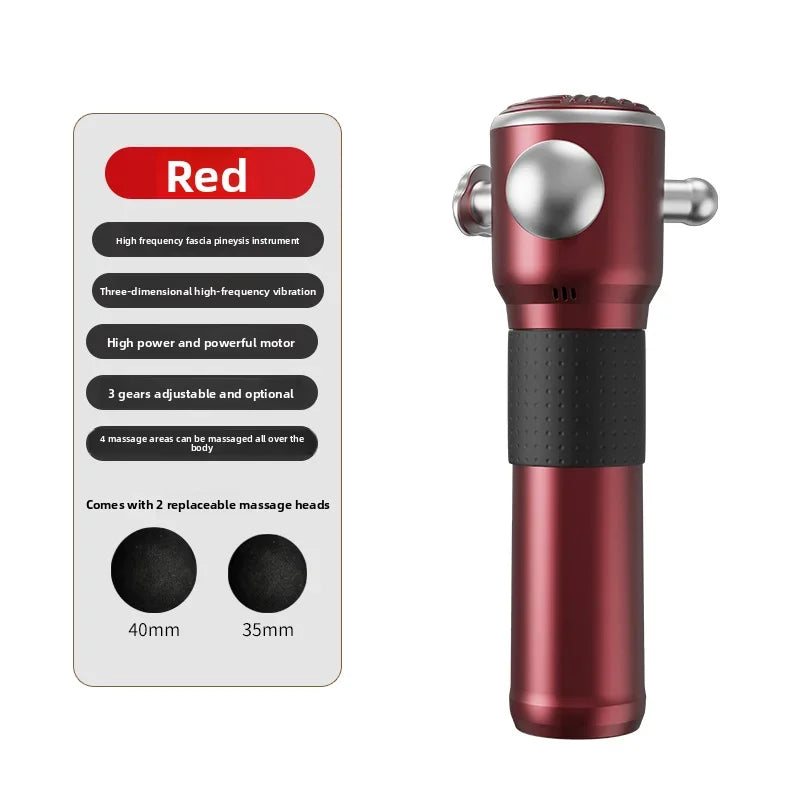 High Frequency Fascia Gun Relaxation Gun Sports Fitness Muscle Relaxation Massager Full Body Massage 3 Gear