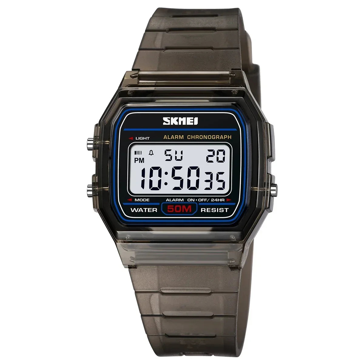 SKMEI 2056 Waterproof Sports Watch for Men Women Electronic Countdown Boy Girl Digital Date Wristwatches Woman Reloj Masculino