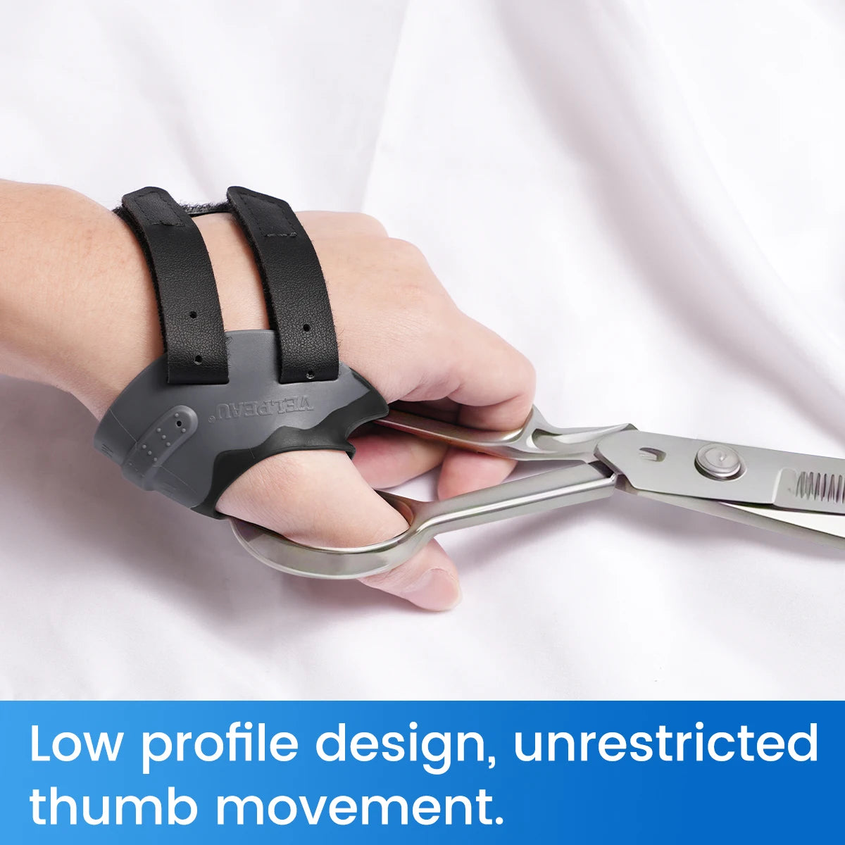 VELPEAU CMC Thumb Brace with Shape-memory Restriction Splint, Basal Thumb Arthritis Pain Relief and Support for Women and Men