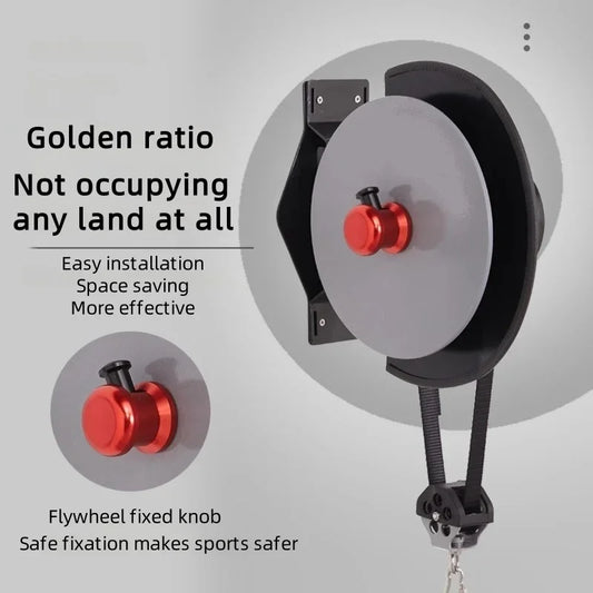 New resistance band centrifuge home fitness equipment squat flywheel resistance training stretching machine pulling machine