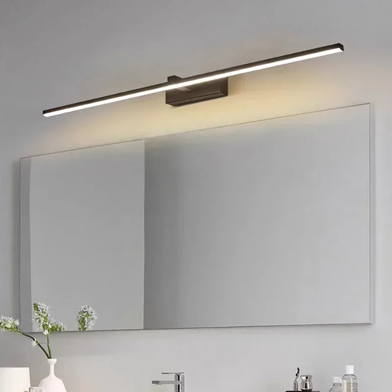 Modern LED Mirror Front Lamp Bathroom Lamps Bedroom Dressing Lights Kitchen Home 40/60/80/100cm Long Lamp Led Lighting Lustre