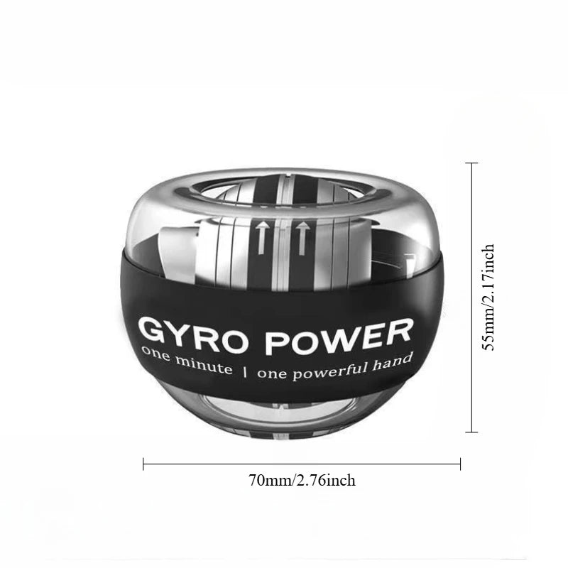 Gyroball Powerball Forearm Exerciser Muscle Fitness Equipment Gyroscope Power Ball Gyro Wrist Booster Trainer Hand Exercise