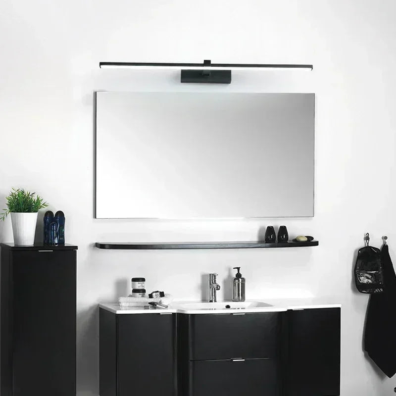 Modern LED Mirror Front Lamp Bathroom Lamps Bedroom Dressing Lights Kitchen Home 40/60/80/100cm Long Lamp Led Lighting Lustre