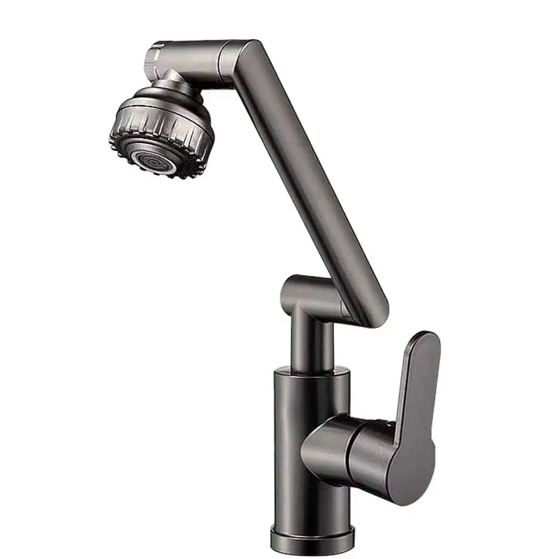 Booster kitchen bathroom universal rotary faucet home bathroom multifunctional washbasin faucet hot and cold washbasin
