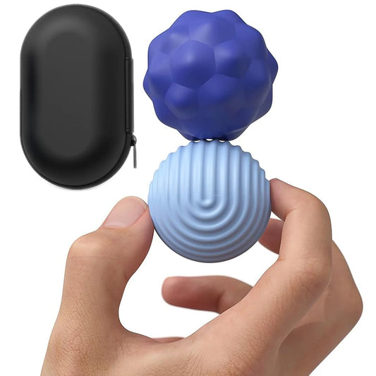 Yoga Fitness Massage Balls Silicone Magnetic Balls Soft Silicone Magnets Balls Extra-Large 2PCS Massage Balls